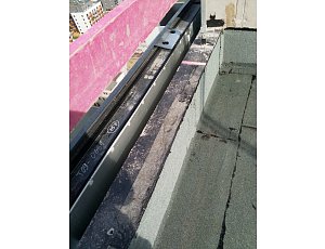 Dutina panelu od posledního NP po hranu střechy